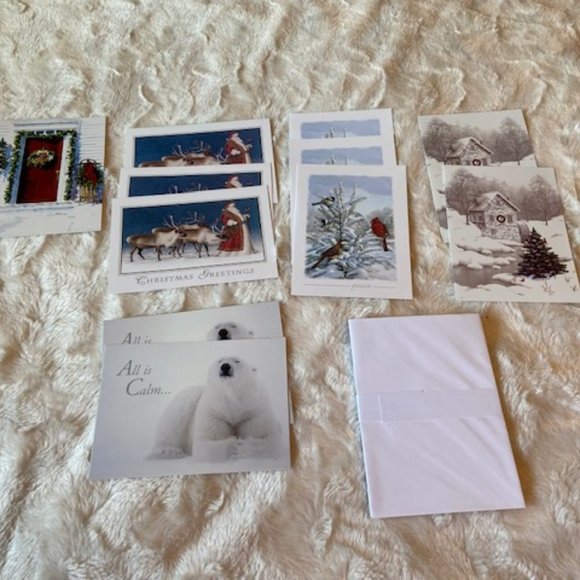 Christmas Cards 31 Assorted, Stickers - Picture 4 of 6